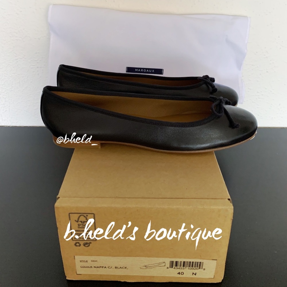 Margaux The Demi in Black Nappa Leather Size EU 40N New BNWT